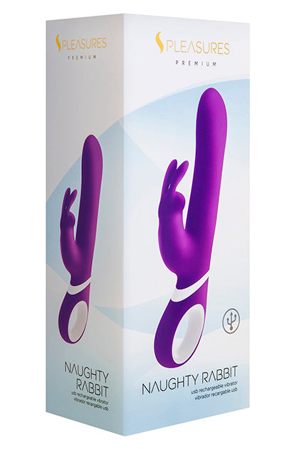 S PLEASURES PREMIUM LINE - NAUGHTY RABBIT PURPLE