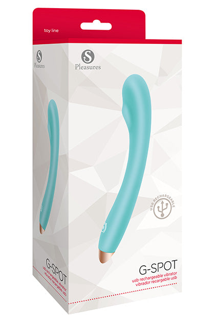 S PLEASURES - G SPOT VIBRATOR TURQUOISE