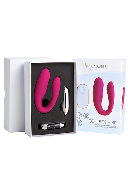 S PLEASURES PREMIUM LINE - CUOPLES VIBE - WINE RED
