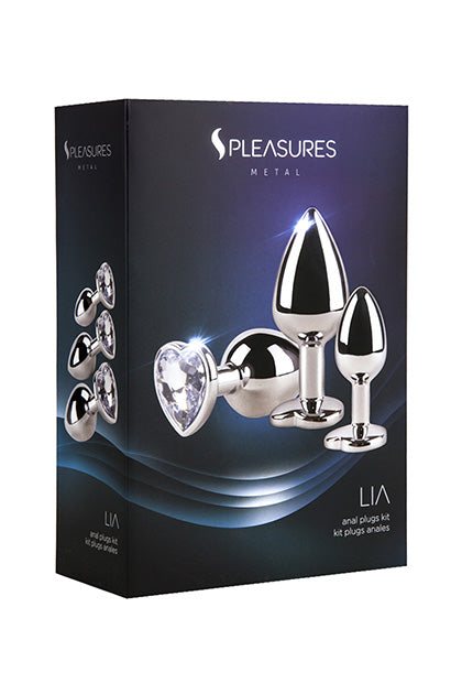 S PLEASURES METAL - METAL LIA TRANSPARENT