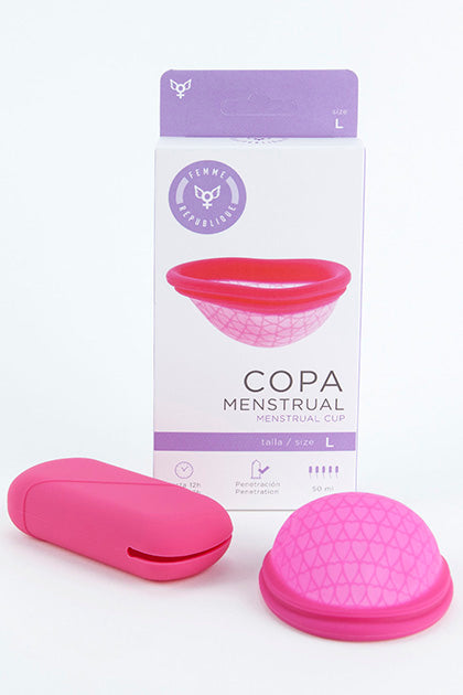 FEMME RÉPUBLIQUE - MENSTRUAL CUP SIZE L - PINK