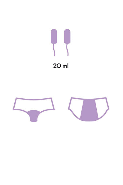 Braga Menstrual S - ROSA