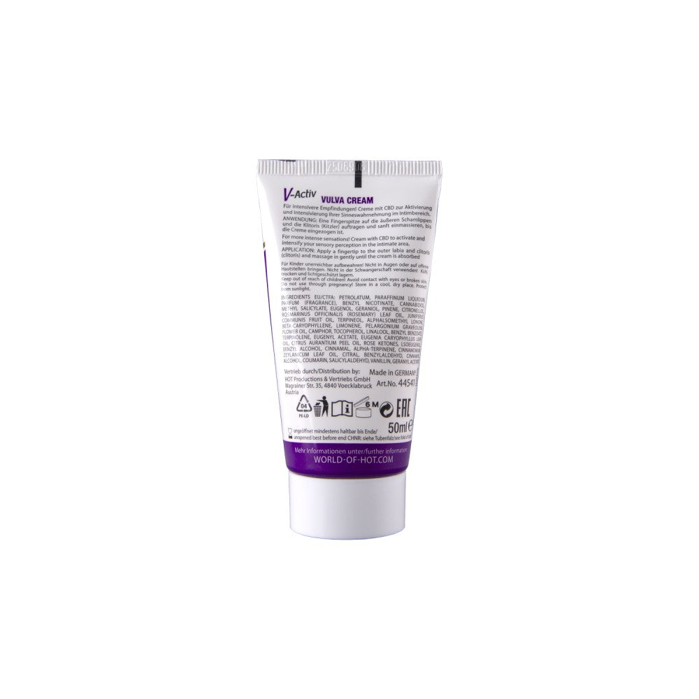 HOT - HOT VULVA CREAM WITH CBD 50 ML