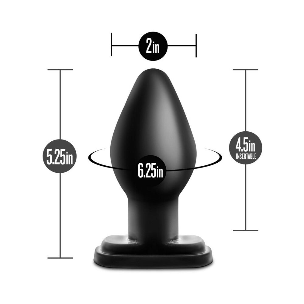 ANAL ADVENTURES X-LARGE PLUG BLACK