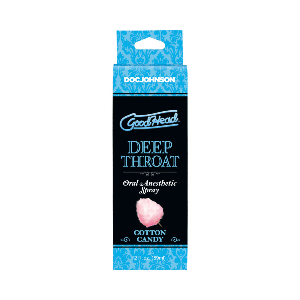 GOODHEAD - DEEP THROAT SPRAY - COTTON CANDY - 2 FL. OZ.