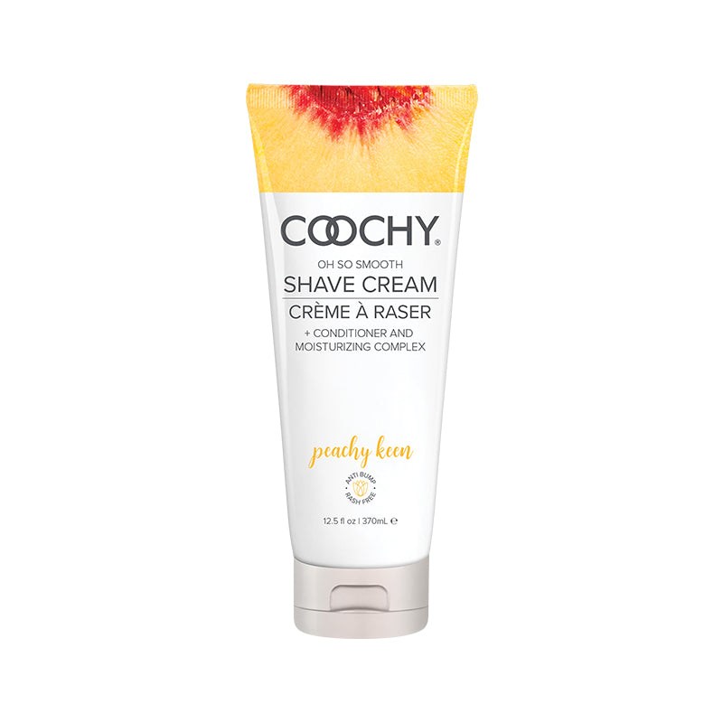 COOCHY SHAVE CREAM PEACHY KEEN 12.5 FL.OZ
