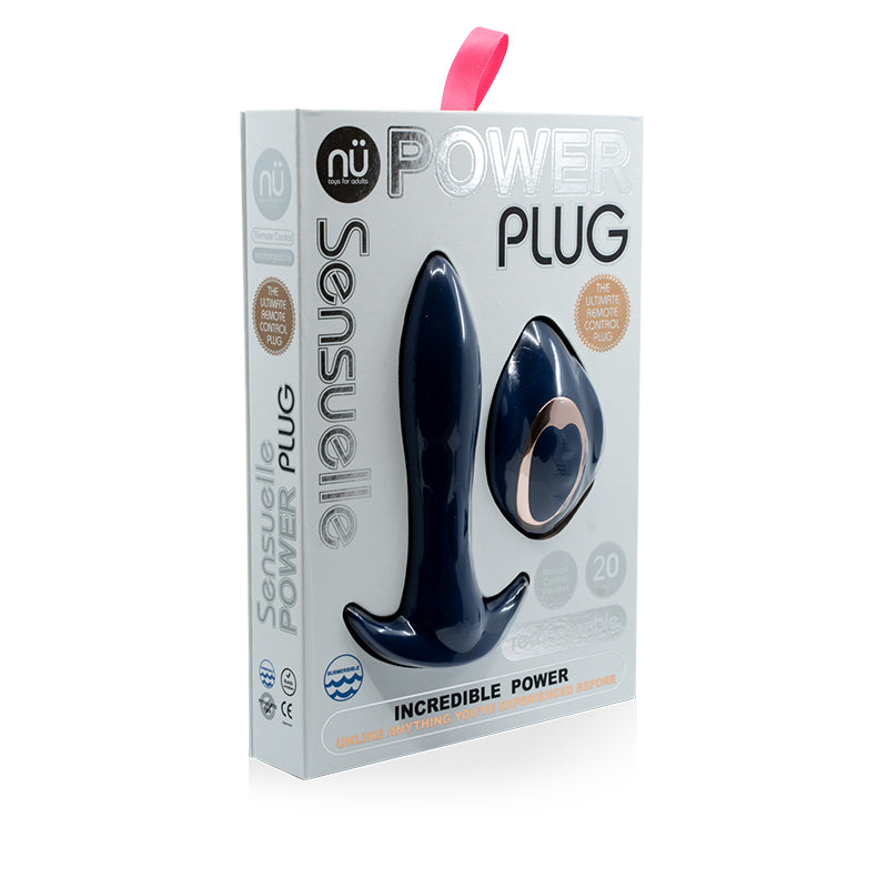 NU SENSUELLE - SENSUELLE POWER PLUG 20F RC WIRELESS BLU