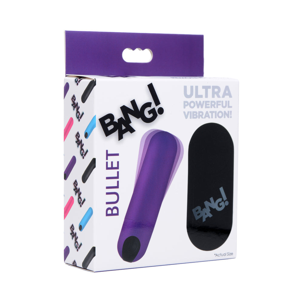 XR BRANDS - BANG! VIBRATING BULLET WITH REMOTE CONTROL