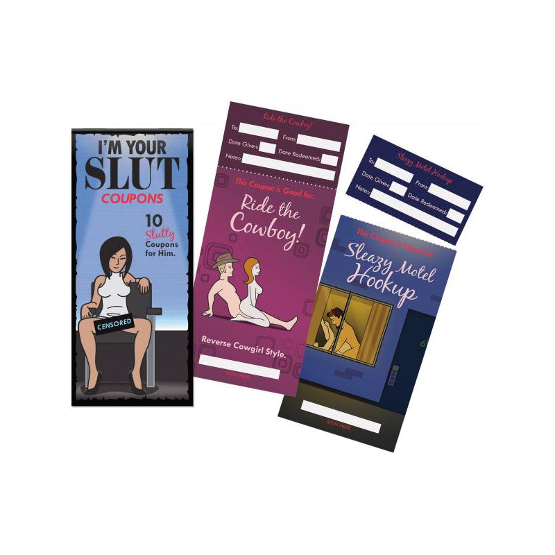 KHEPER GAMES - IM YOUR SLUT COUPONS / EN