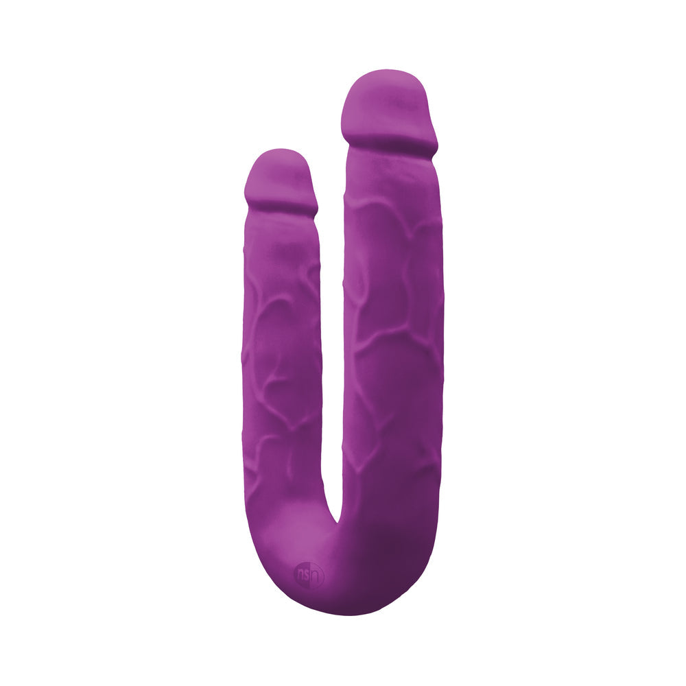 COLOURS DP PLEASURE DUAL ENDED DILDO PURPLE