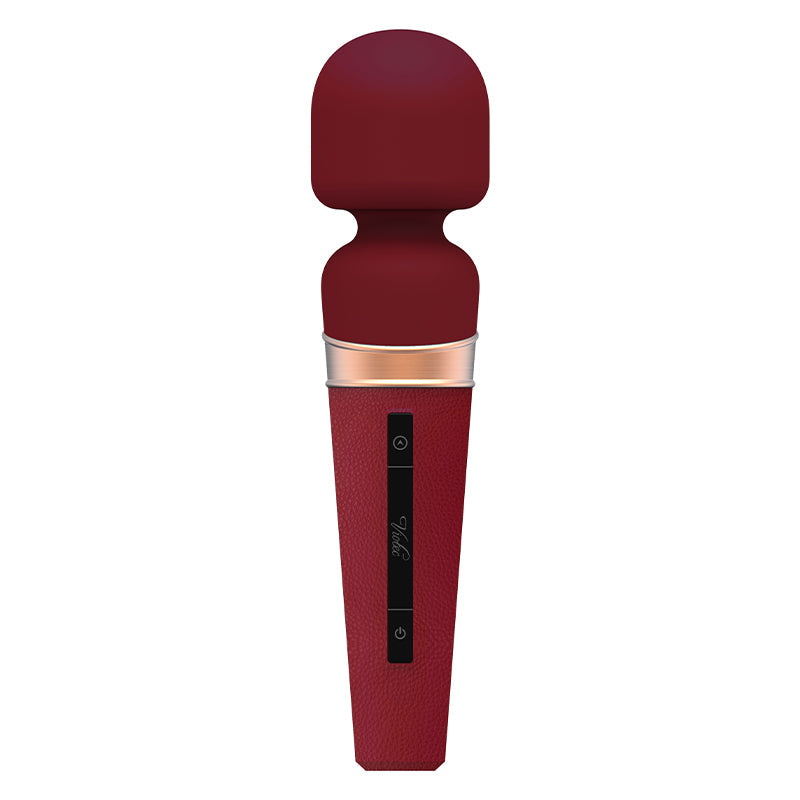 TITAN TOUCH PANEL WAND MASSAGER WINE RED