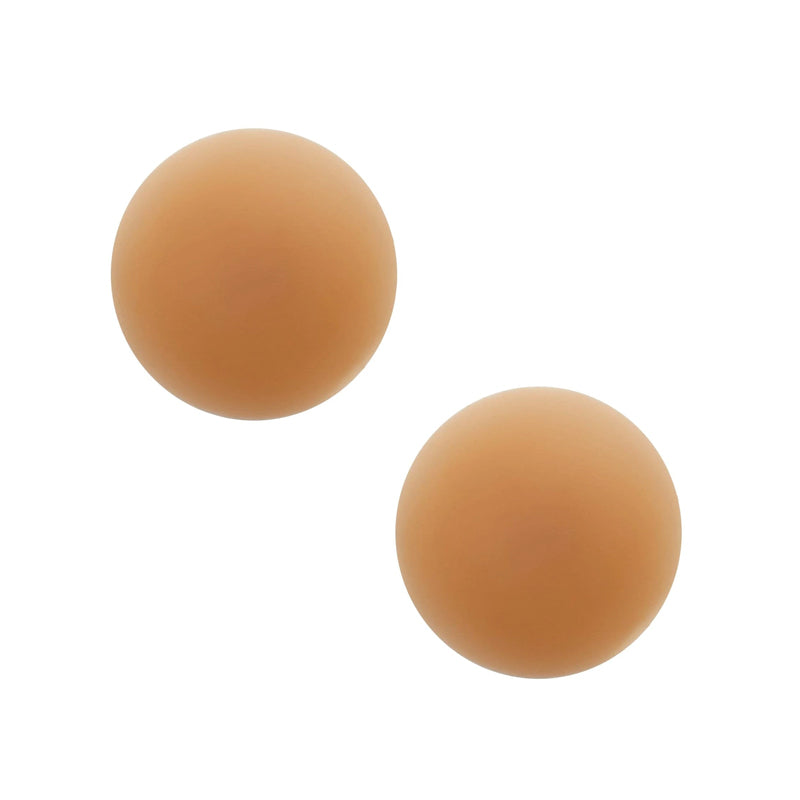 NEVA NUDE MOCHA YUMMY INVISIBLE REUSABLE SILICONE NIPZTIX PASTIES