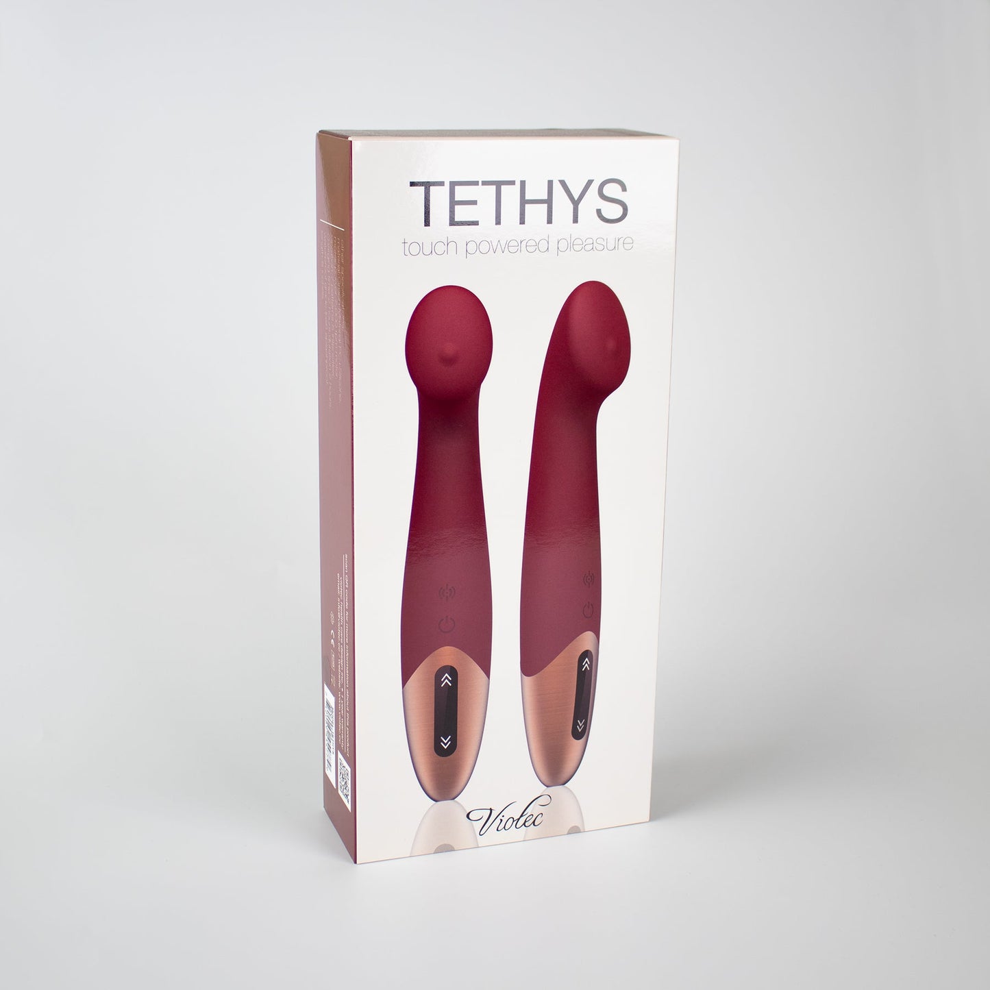 TETHYS TOUCH PANEL G-SPOT VIBRATOR WINE RED