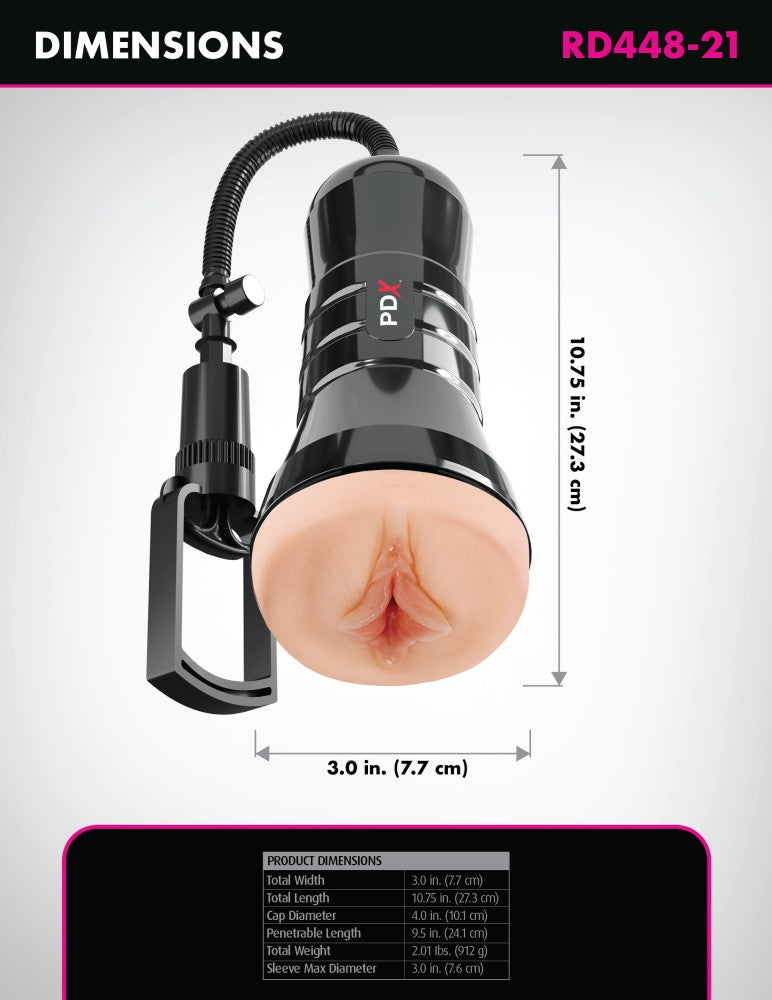 PIPEDREAM - PDX EXTREME - SUPER SUCKER XXL STROKER