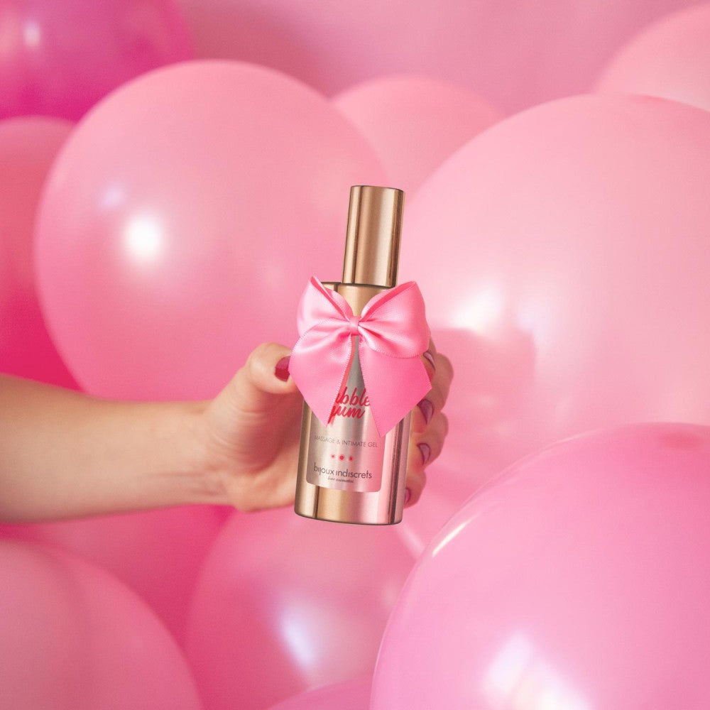 BIJOUX INDISCRETS - BUBBLEGUM 2 IN 1 SCENTED MASSAGE & INTIMATE GEL