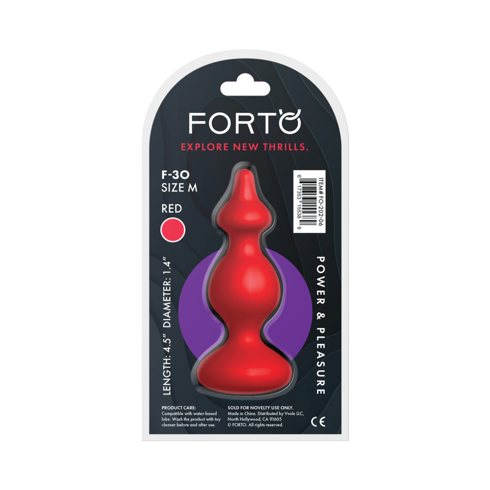 FORTO - F 30 POINTER SILICONE ANAL PLUG MEDIUM