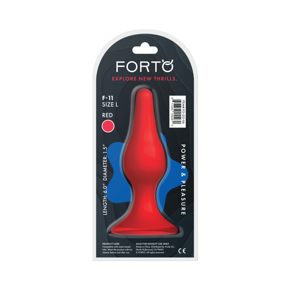 FORTO - F 11 LUNGO SILICONE ANAL PLUG LARGE