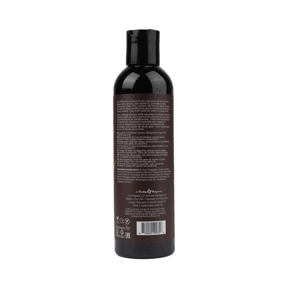 EARTHLY BODY - ACEITE DE MASAJE DE CÁÑAMO BEACH DAZE 8 OZ.