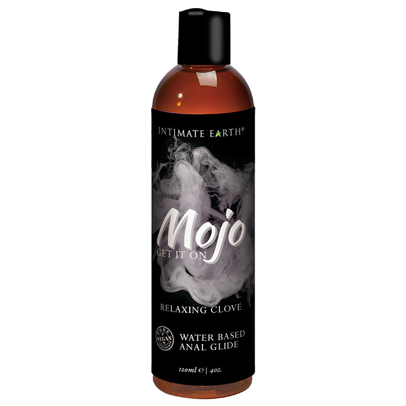 INTIMATE EARTH - MOJO LUBRICANTE ANAL RELAJANTE DE CLAVO A BASE DE AGUA 4 OZ.