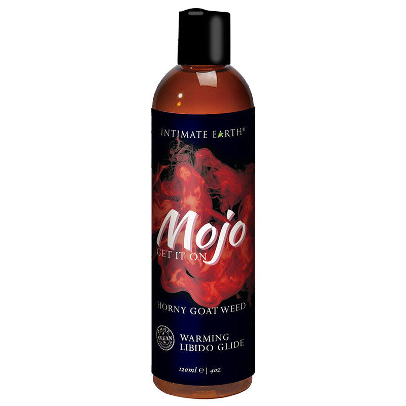 INTIMATE EARTH MOJO HORNY GOAT WEED WARMING LIBIDO GLIDE 4 OZ.