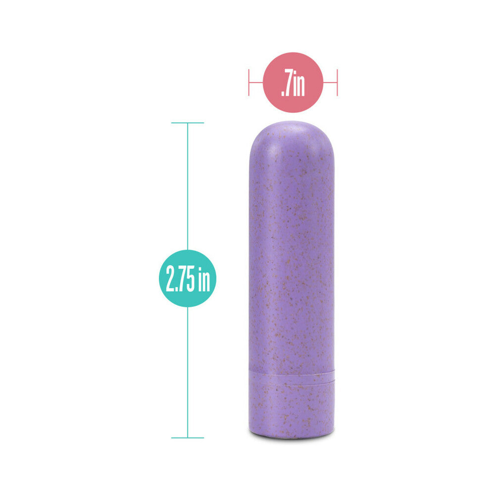 GAIA ECO RECHARGEABLE BULLET VIBRATOR LILAC