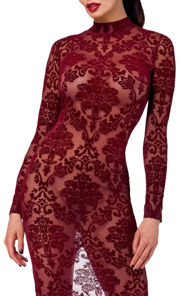 NOIR HANDMADE - KINK ROYAL GOWN/LONG DRESS M