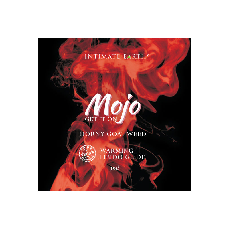 INTIMATE EARTH - MOJO HORNY GOAT WEED LIBIDO WARMING GLIDE 3 ML/0.10 OZ FOIL