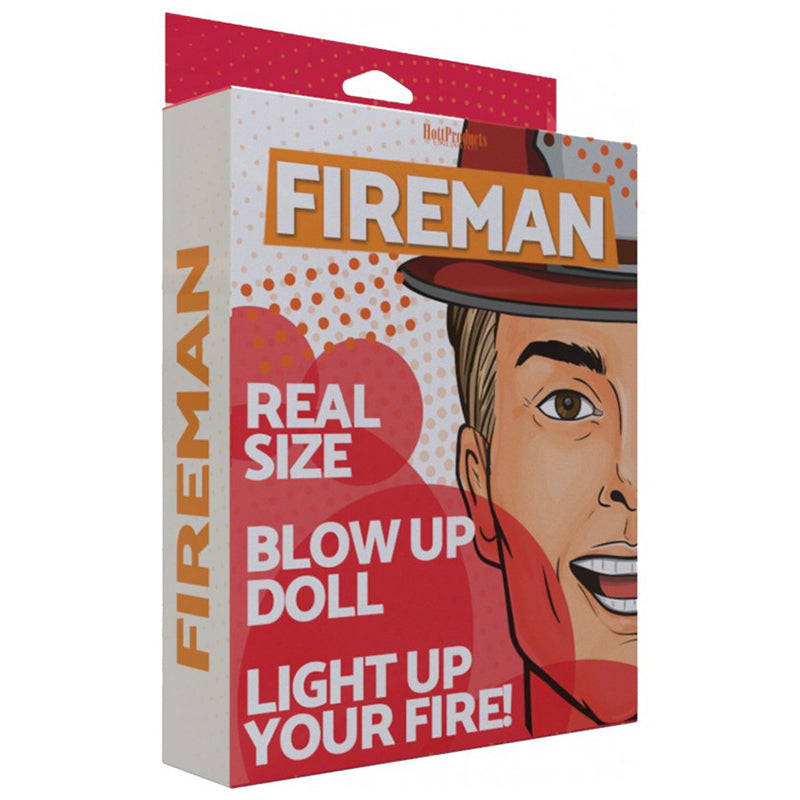 HOTT PRODUCTS - FIREMAN - INFLATABLE PARTY DOLL