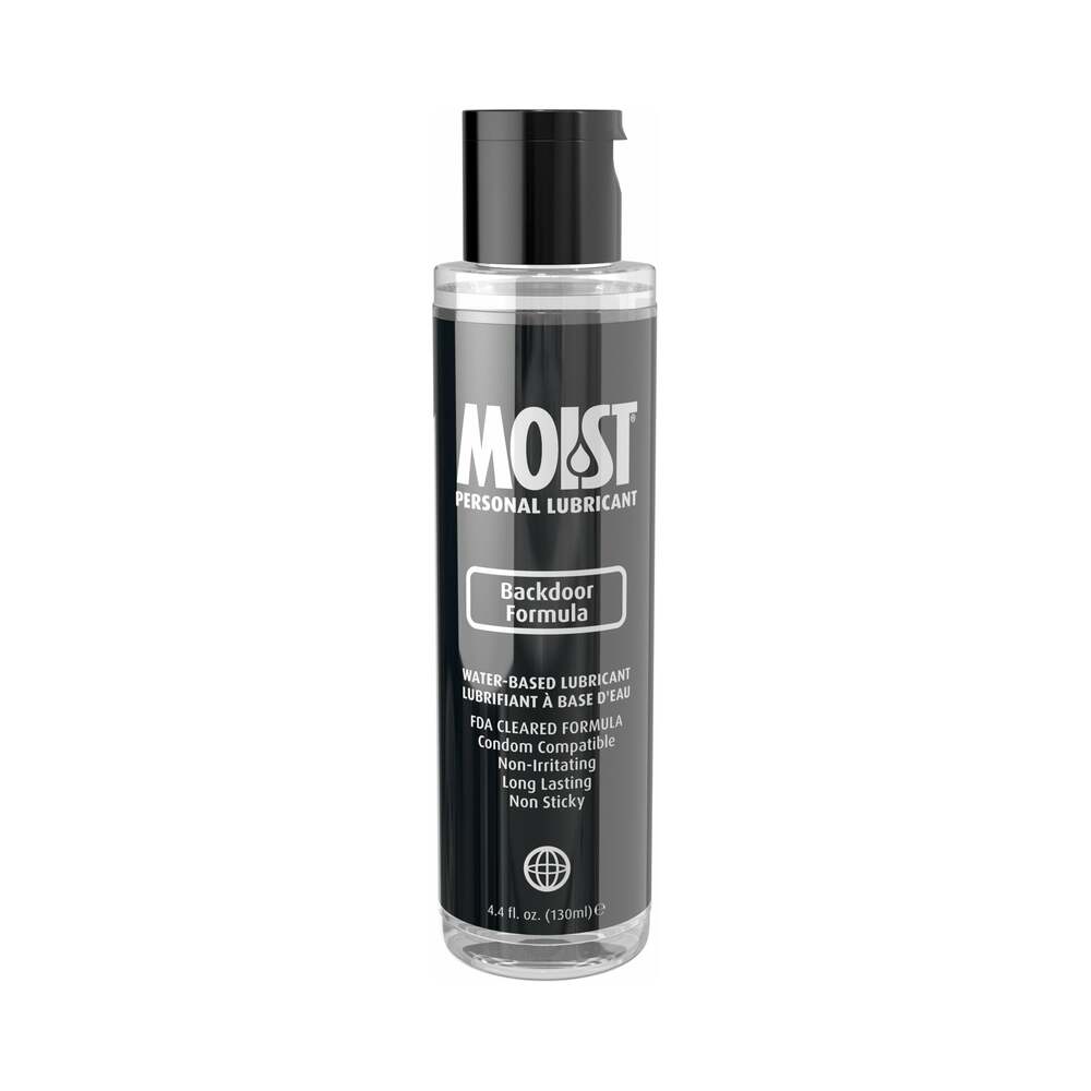 MOIST PERSONAL LUBRICANT BACKDOOR FORMULA 130 ML / 4.4 OZ.