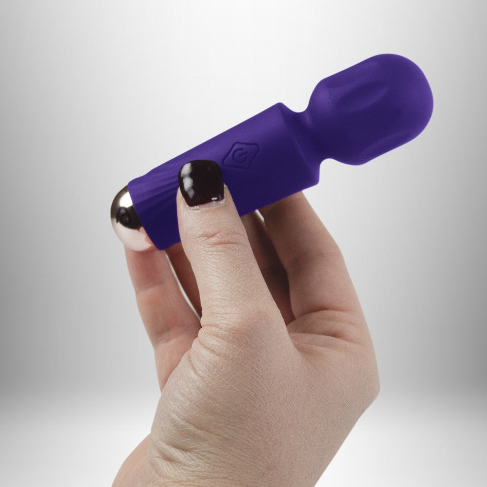 ROCKS-OFF - RECHARGEABLE MINI WAND - VIOLET DREAM