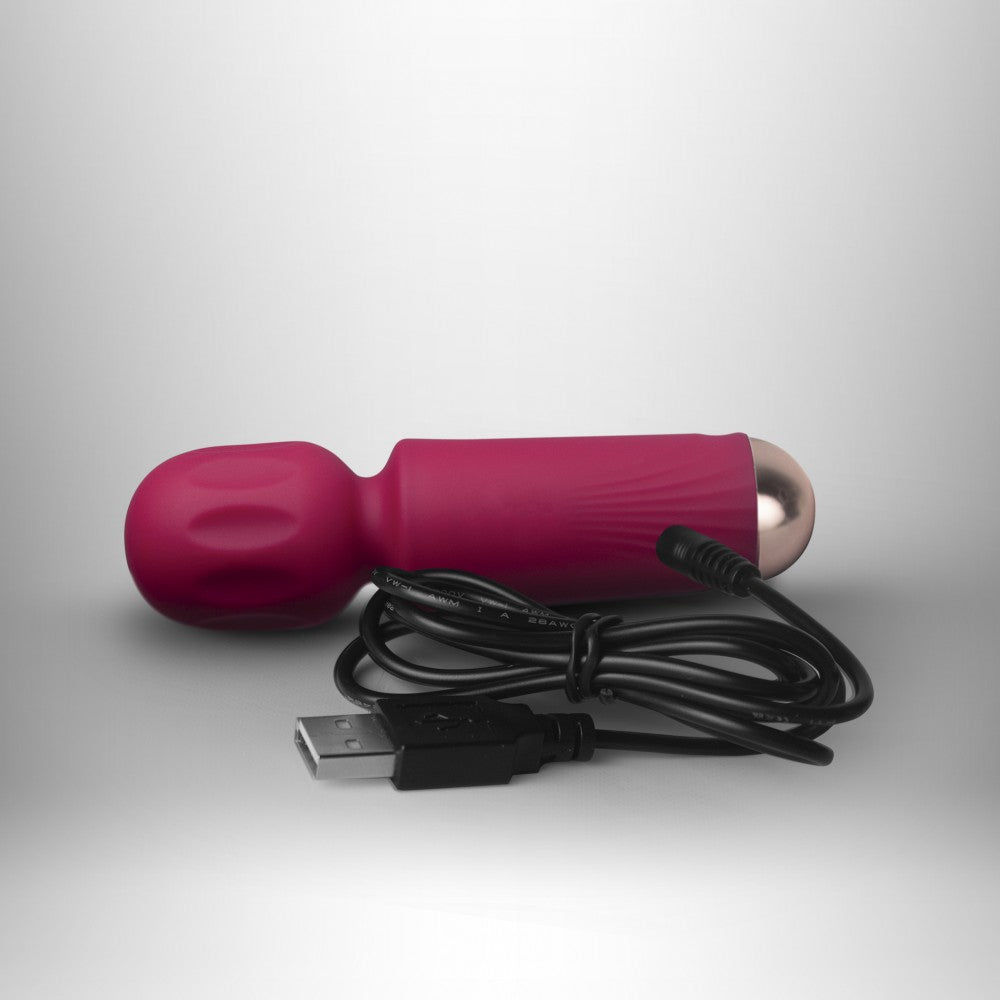 ROCKS-OFF - RECHARGEABLE MINI WAND - AZALEA RED