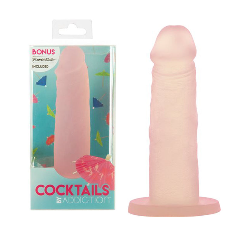 BMS - ADDICTION COCKTAILS SILICONE PEACH BELLINI W/POWER BULLET