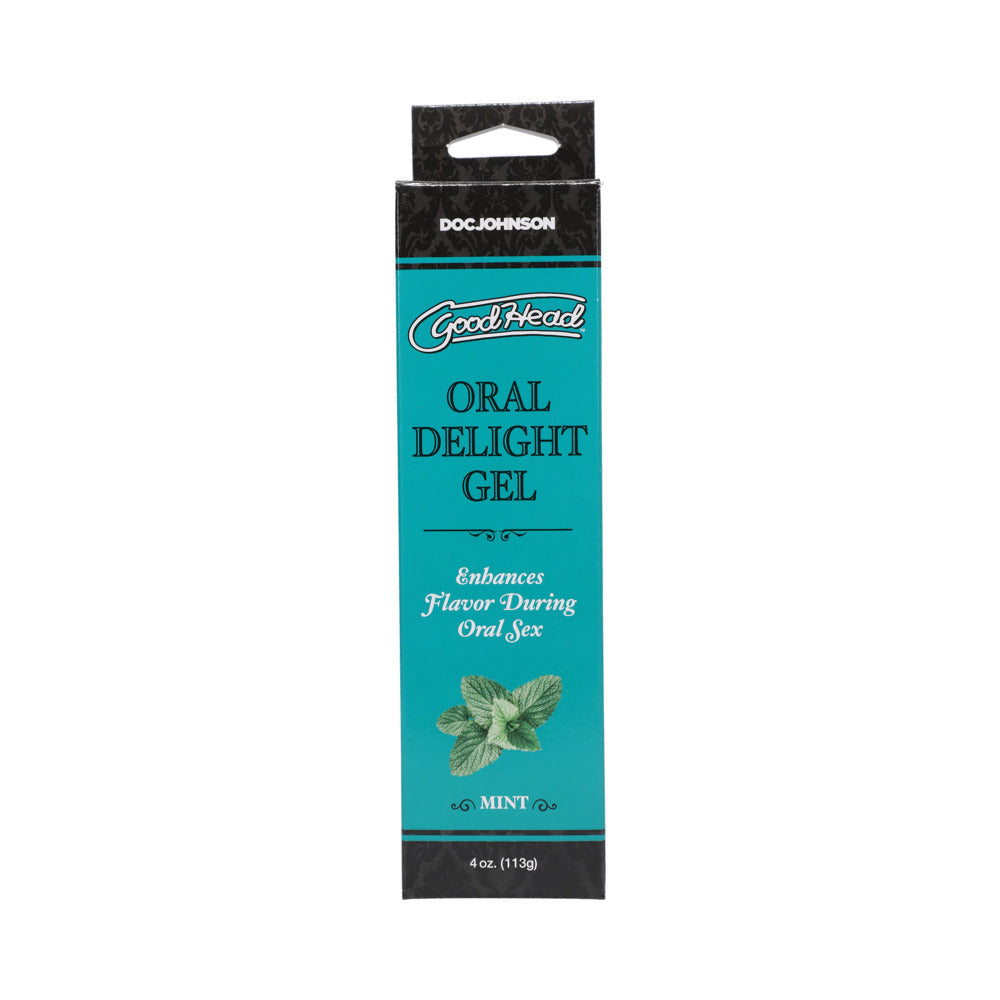 DOC JOHNSON - GOODHEAD - GEL ORAL DELIGHT - MENTA