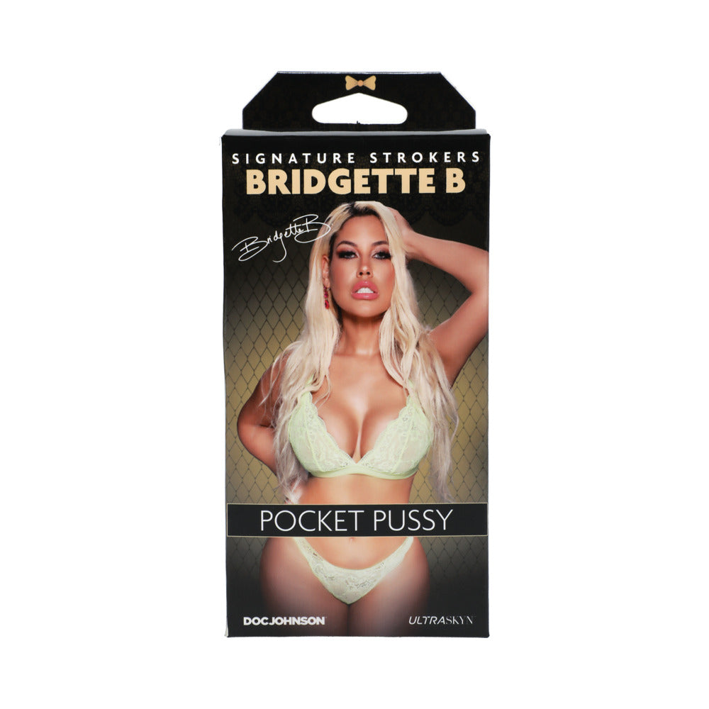 DOC JOHNSON - SIGNATURE STROKERS BRIDGETTE B ULTRASKYN POCKET PUSSY