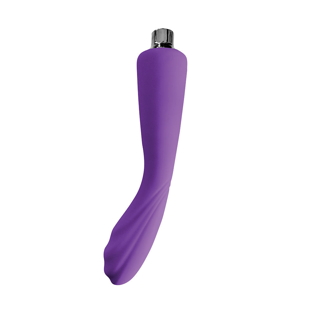INYA PUMP N VIBE RECHARGEABLE DUAL-ENDED VIBRATOR & PUMP SET PURPLE