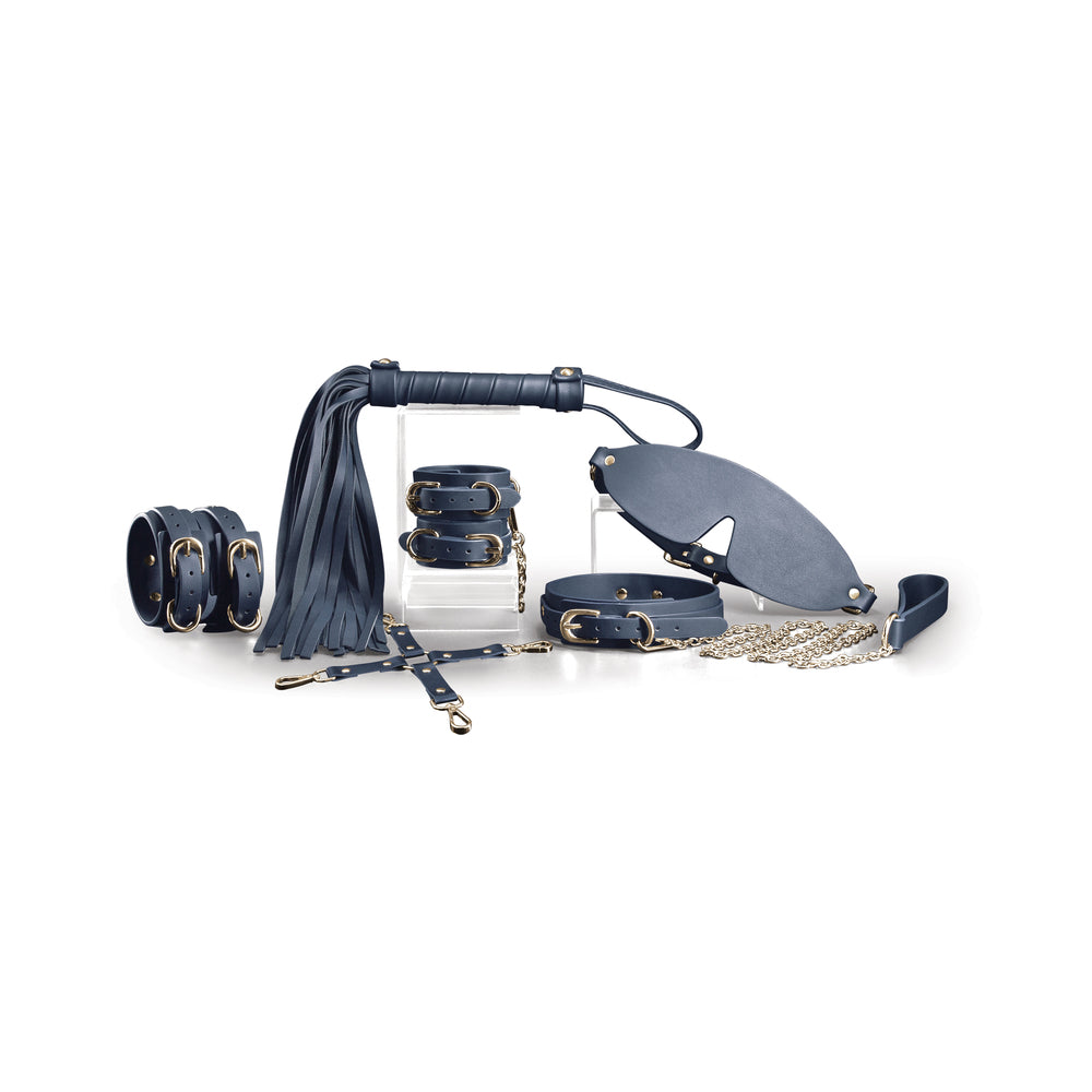 BONDAGE COUTURE 6-PIECE COLLECTION BLUE