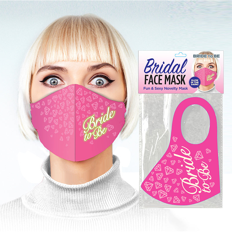 LITTLE GENIE - BRIDE TO BE GLOW-IN-THE-DARK MASK
