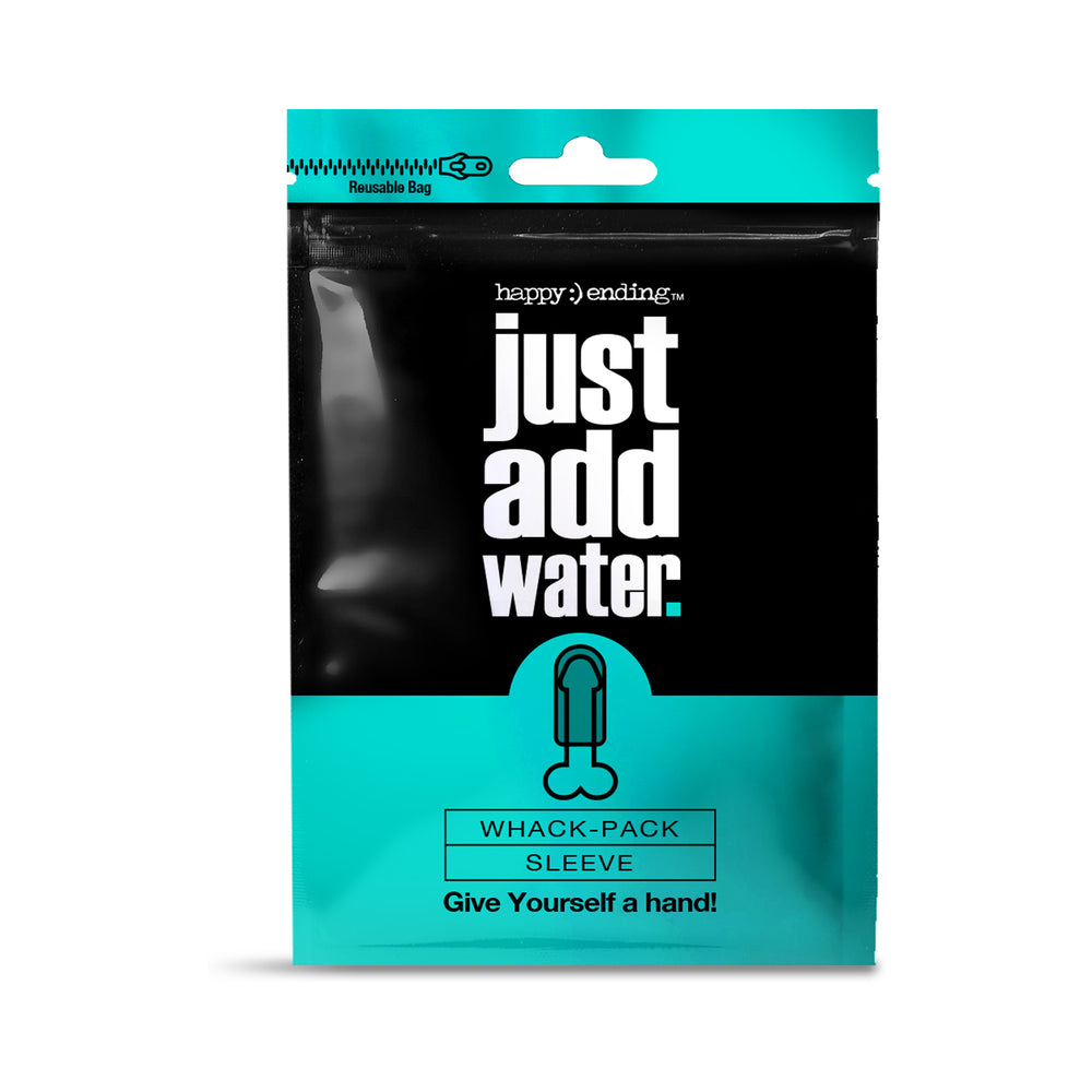 GLOBAL NOVELTIES - HAPPY ENDING JUST ADD WATER SELF-LUBRIATING WHACK PACK - SLEEVE