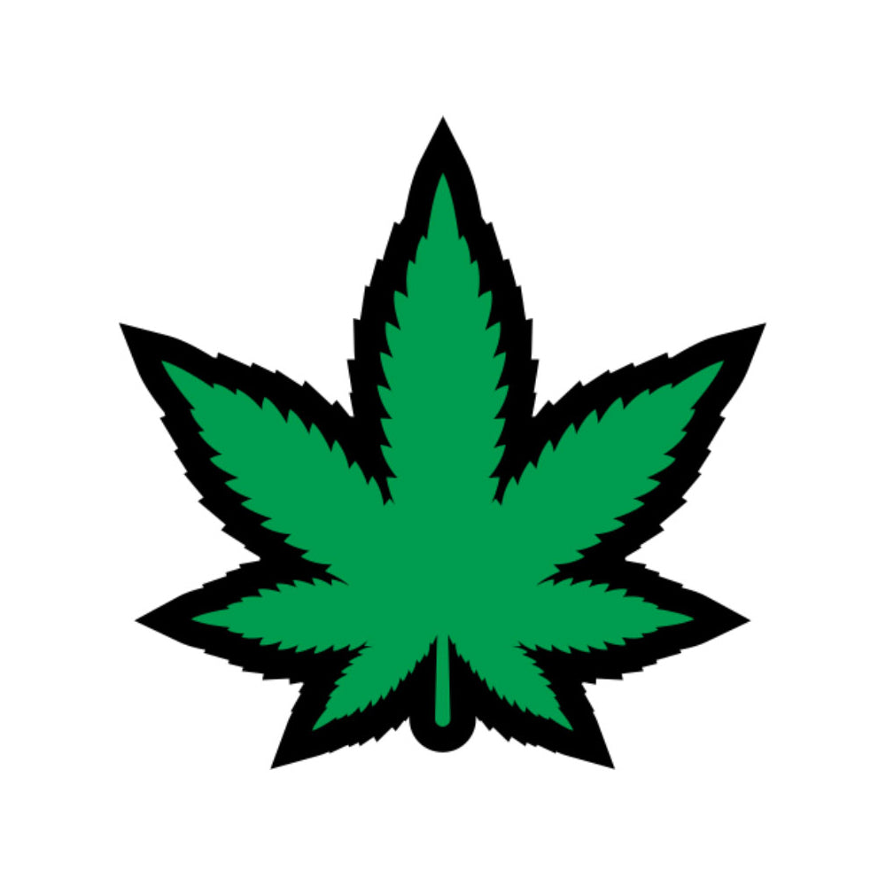 WOOD ROCKET - WEED PIN MARIJUANA LEAF
