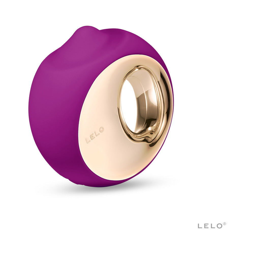 LELO - ORA 3 RECHARGEABLE CLITORAL STIMULATOR DEEP ROSE