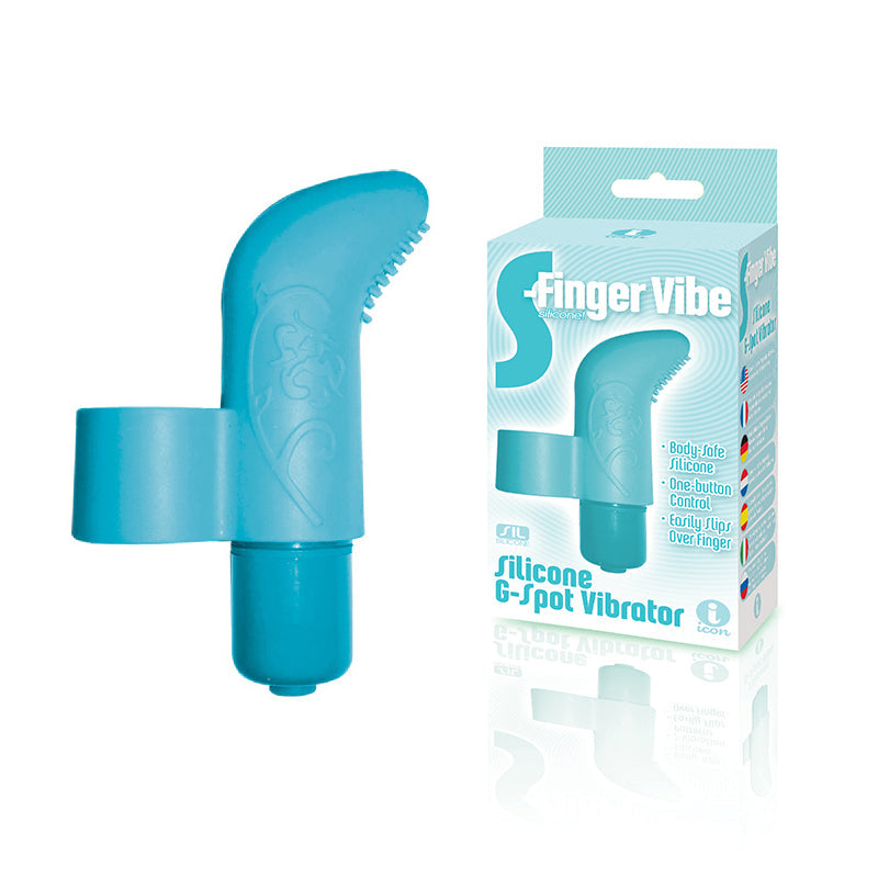 THE 9''S S-FINGER VIBE BLUE