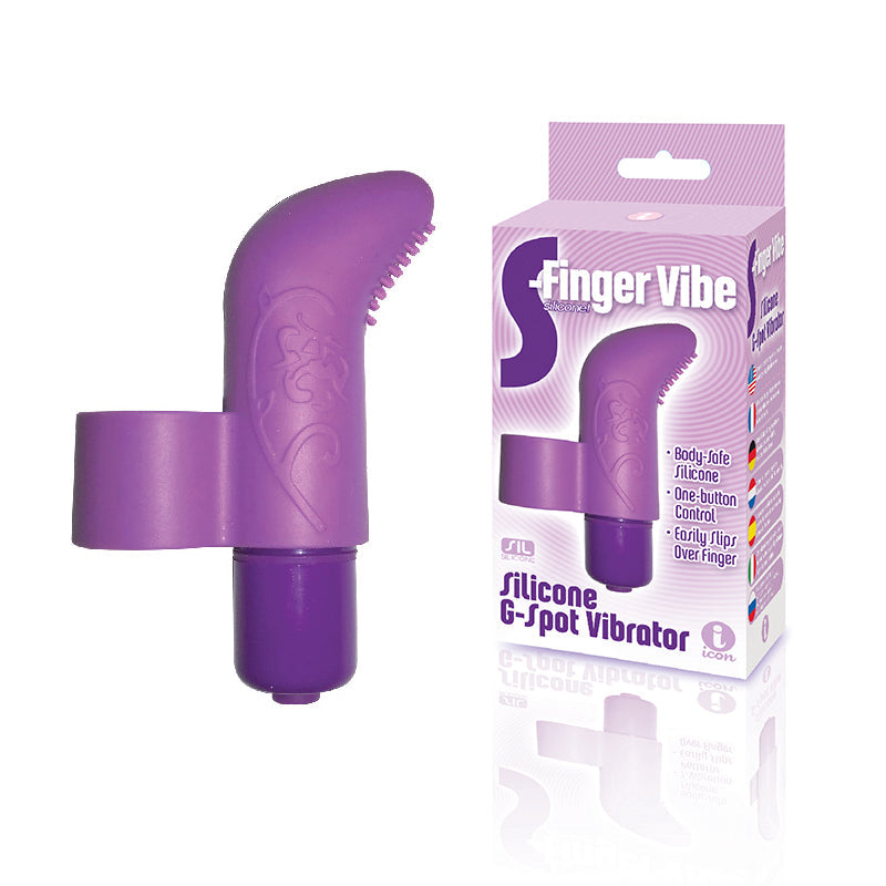 ICON BRANDS - VIBRADOR DEDO DE 9 PULGADAS S