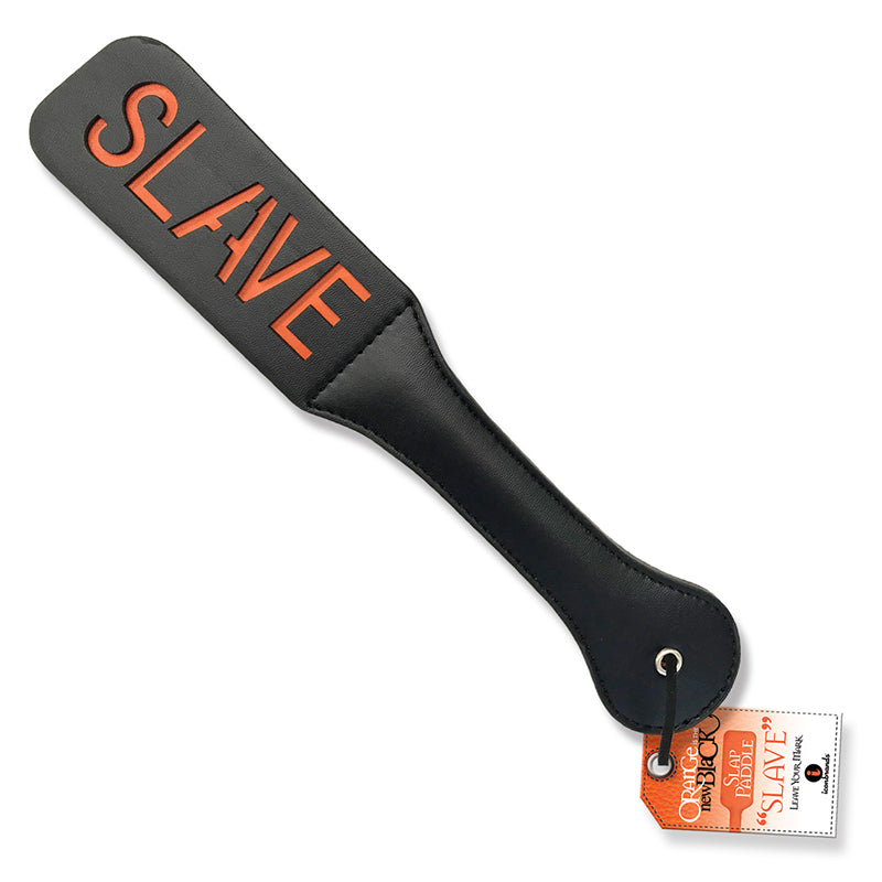 ICON BRANDS - THE 9'S ORANGE IS THE NEW BLACK SLAP PADDLE SLAVE