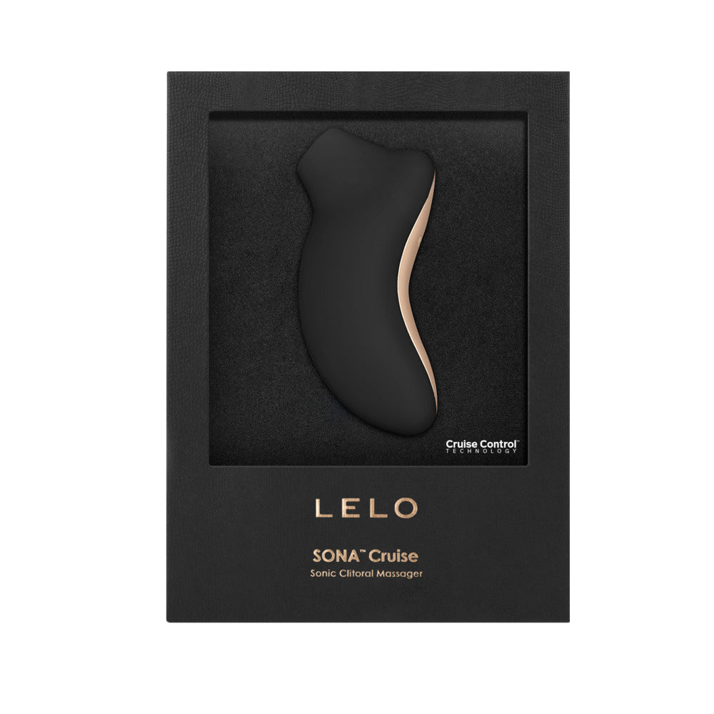 LELO - SONA CRUISE RECHARGEABLE CLITORAL STIMULATOR BLACK