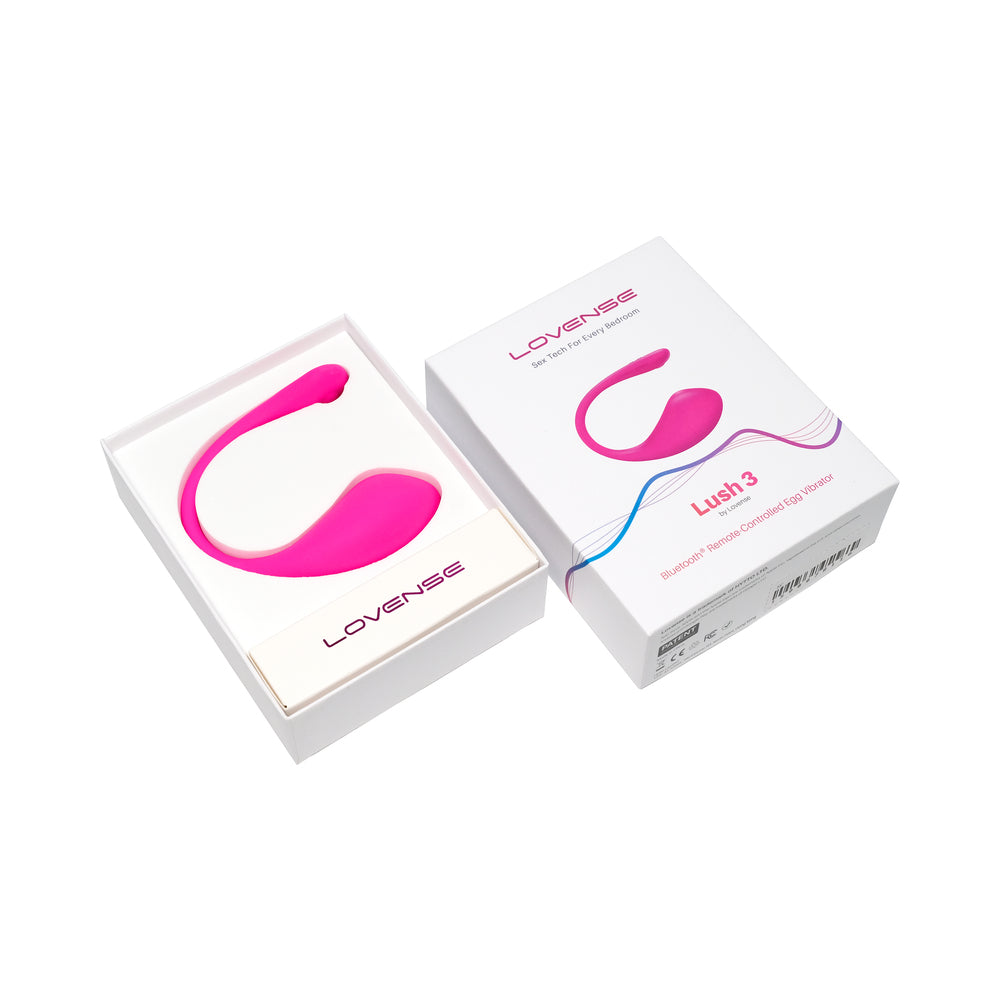LOVENSE - LUSH 3 BLUETOOTH REMOTE-CONTROLLED EGG VIBRATOR