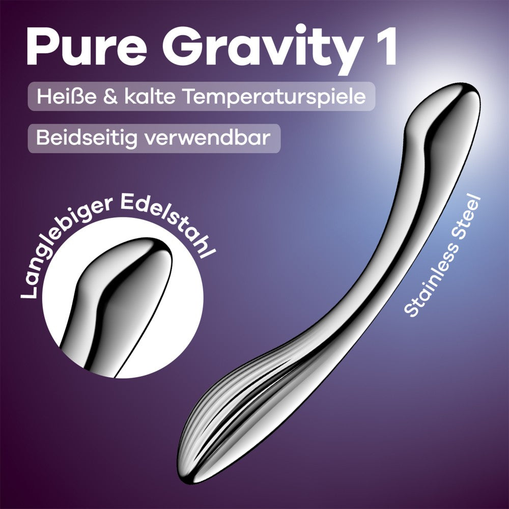 SATISFYER - PURE GRAVITY 1 - SILVER