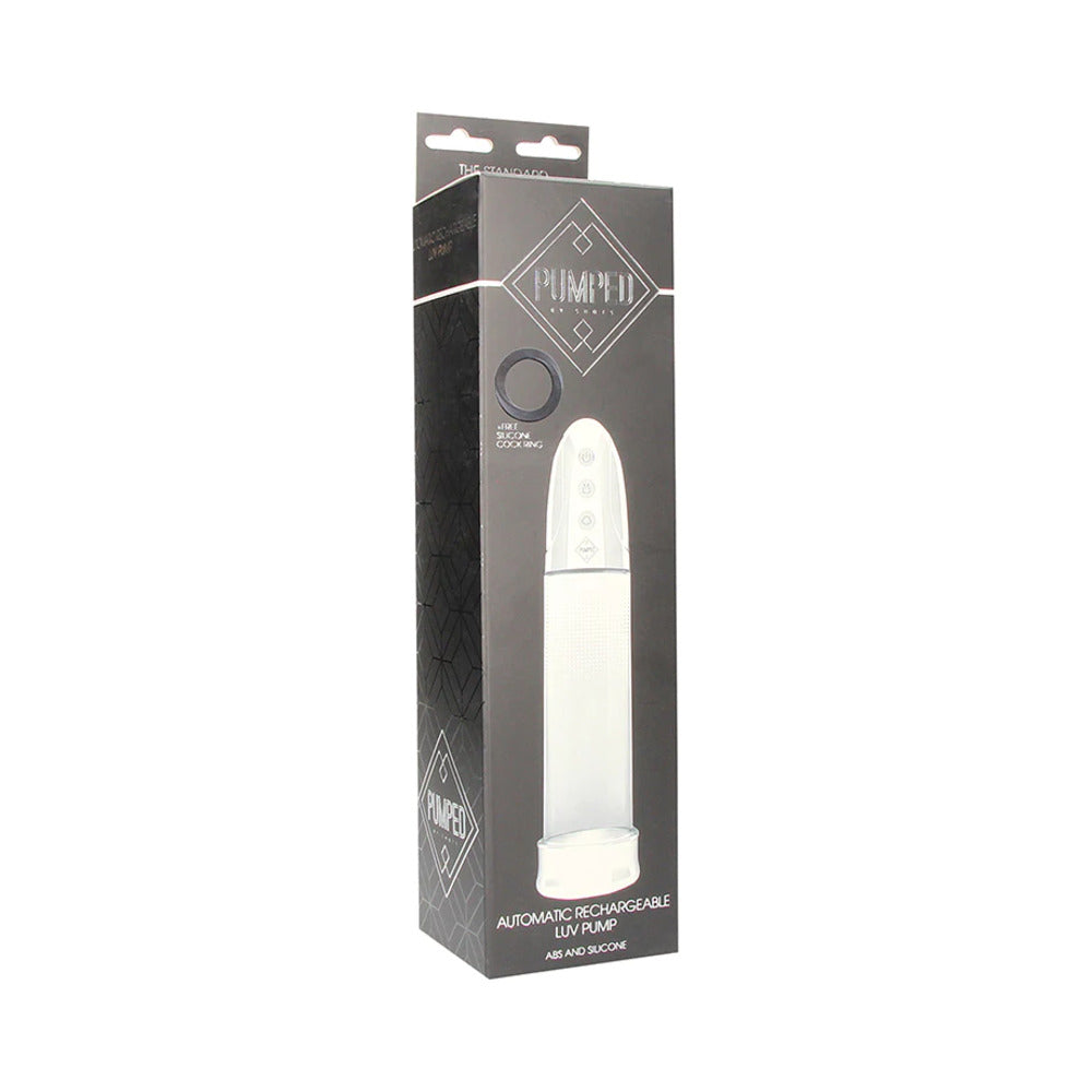 SHOTS - PUMPED AUTOMATIC RECHARGEABLE LUV PUMP CLEAR