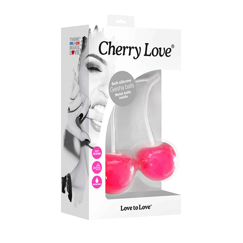 LOVELY PLANET - LOVE TO LOVE CHERRY LOVE SILICONE KEGEL BALLS