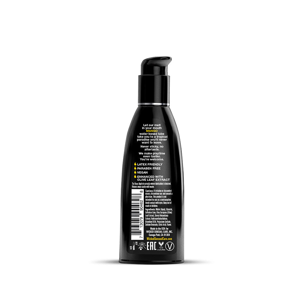WICKED - AQUA MANGO WATER-BASED LUBRICANT 2 OZ.