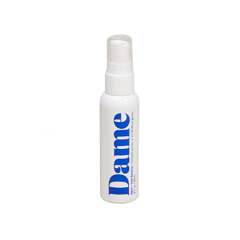 DAME HAND & VIBE SANITIZER 2 OZ.